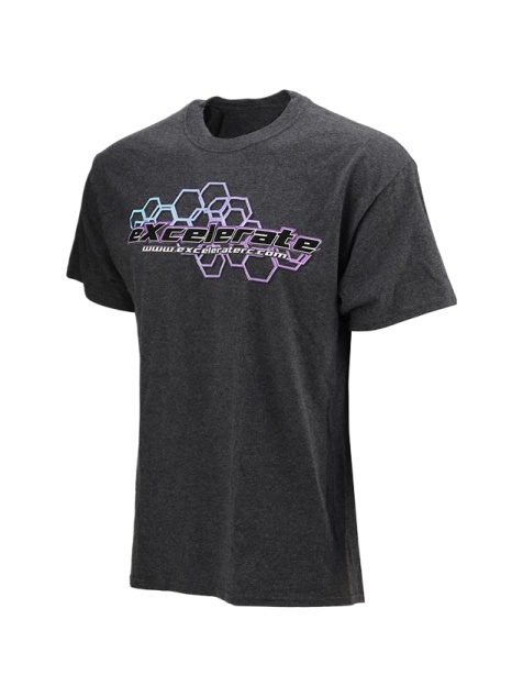 Heather Charcoal Graphic Crew Neck T-Shirt